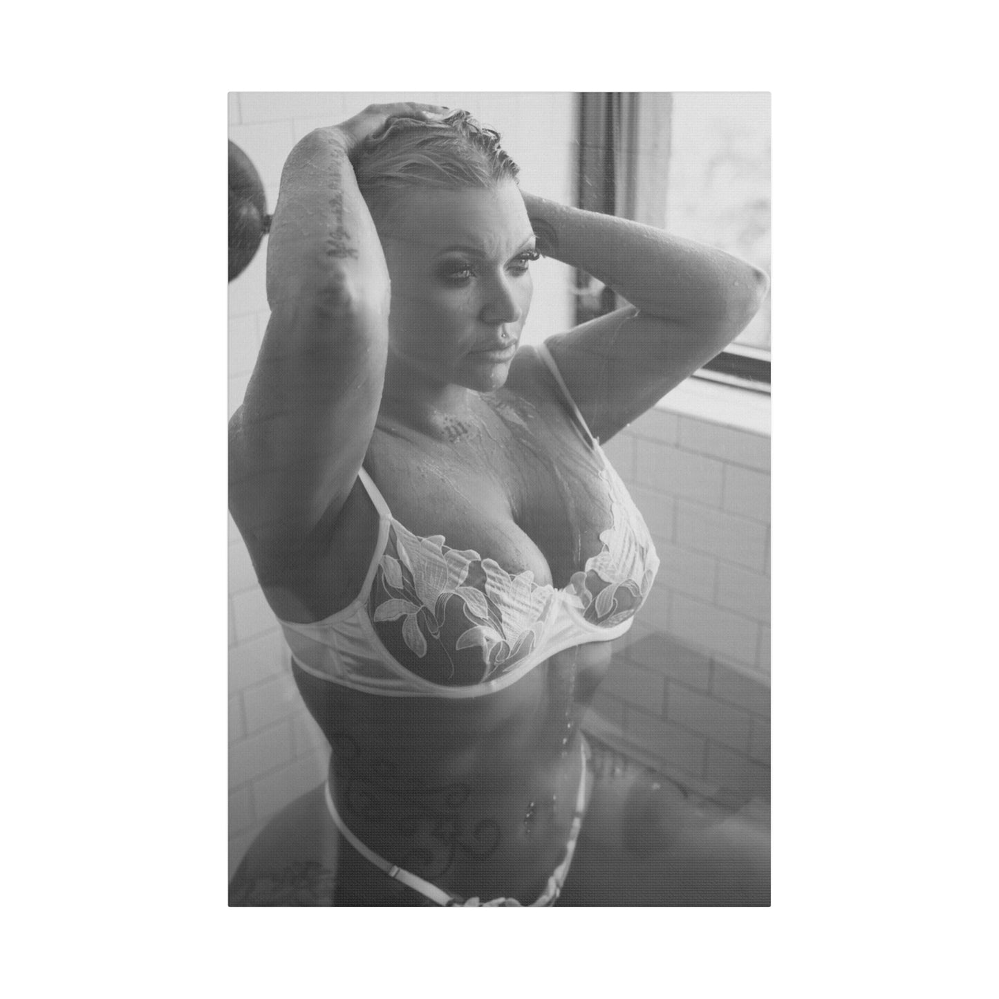 Canvas Print - Editorial Black and White Art