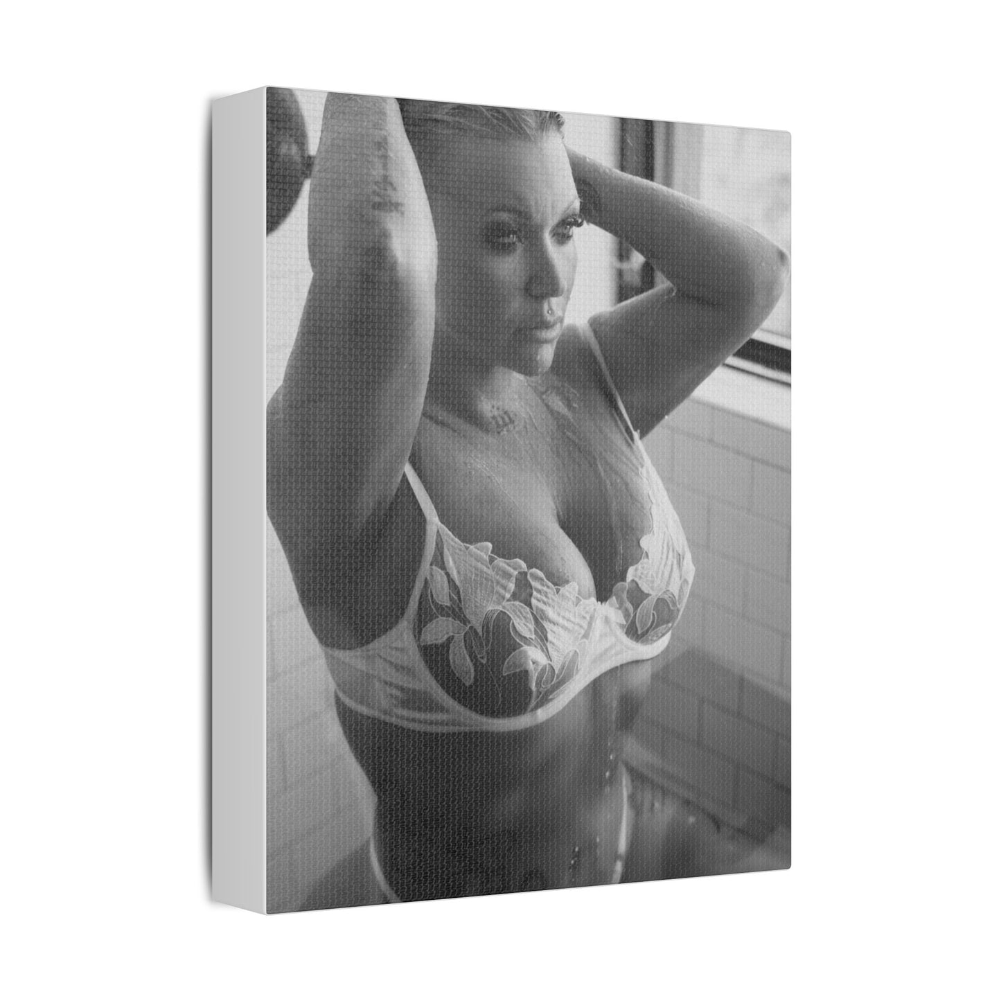 Canvas Print - Editorial Black and White Art