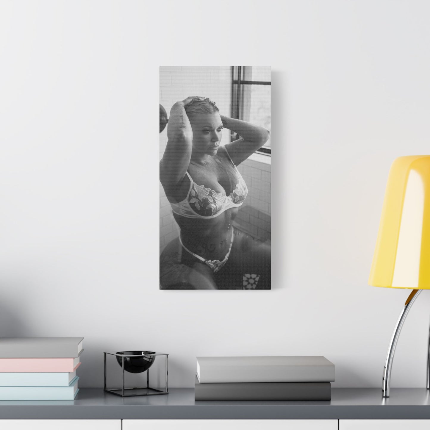 Canvas Print - Editorial Black and White Art