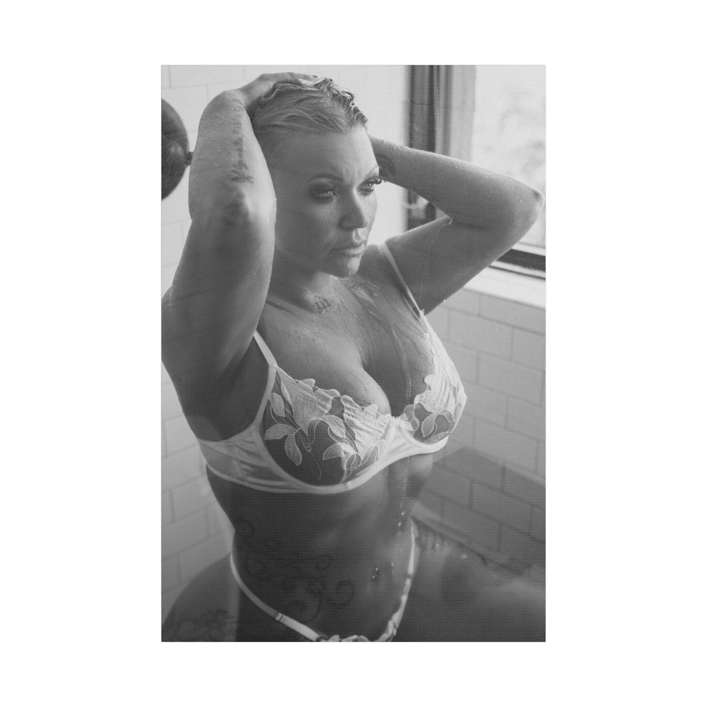 Canvas Print - Editorial Black and White Art