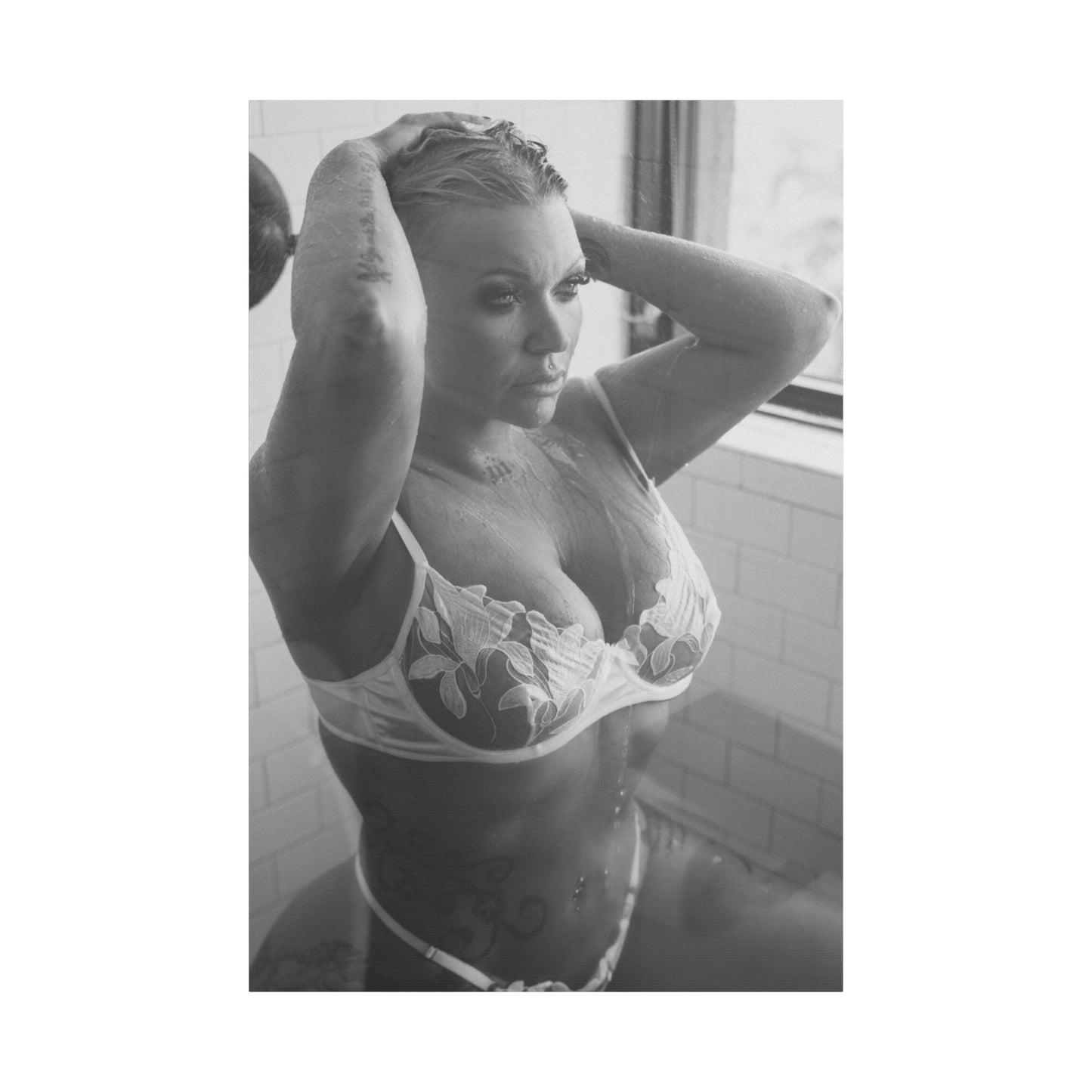 Canvas Print - Editorial Black and White Art