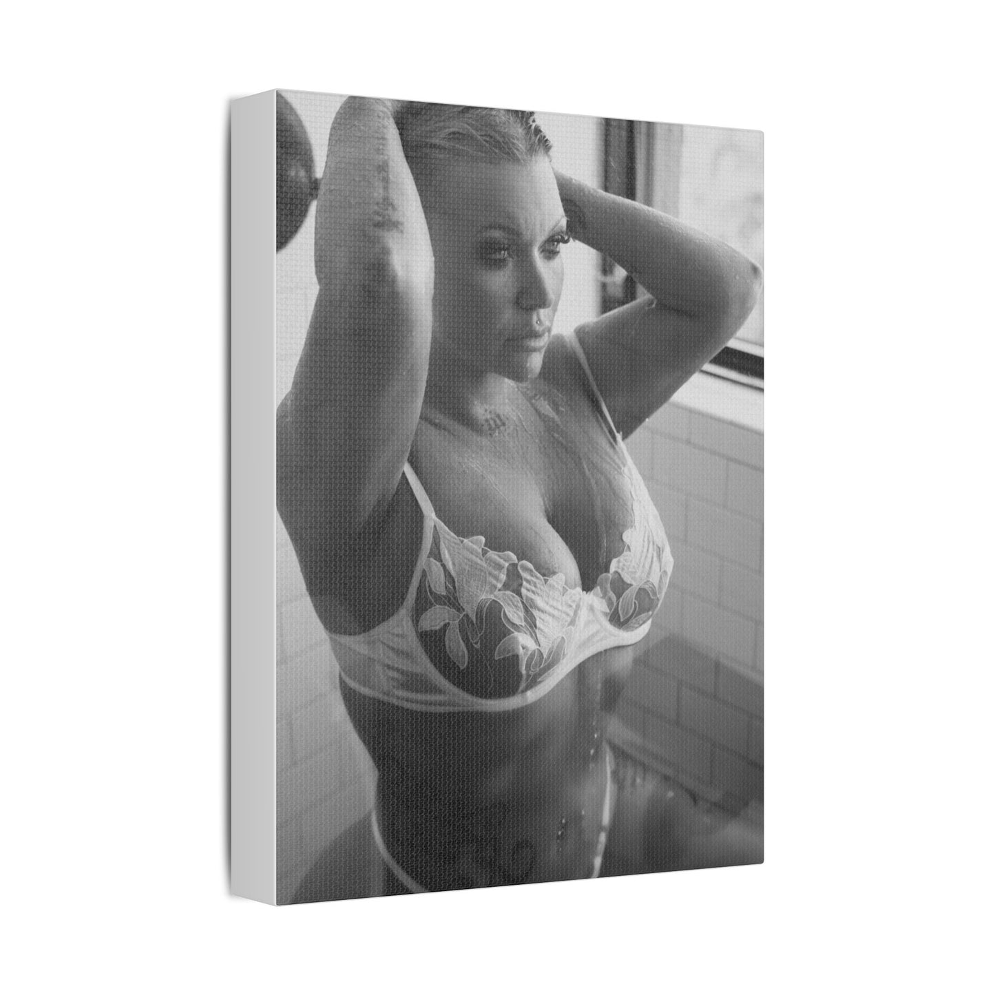 Canvas Print - Editorial Black and White Art