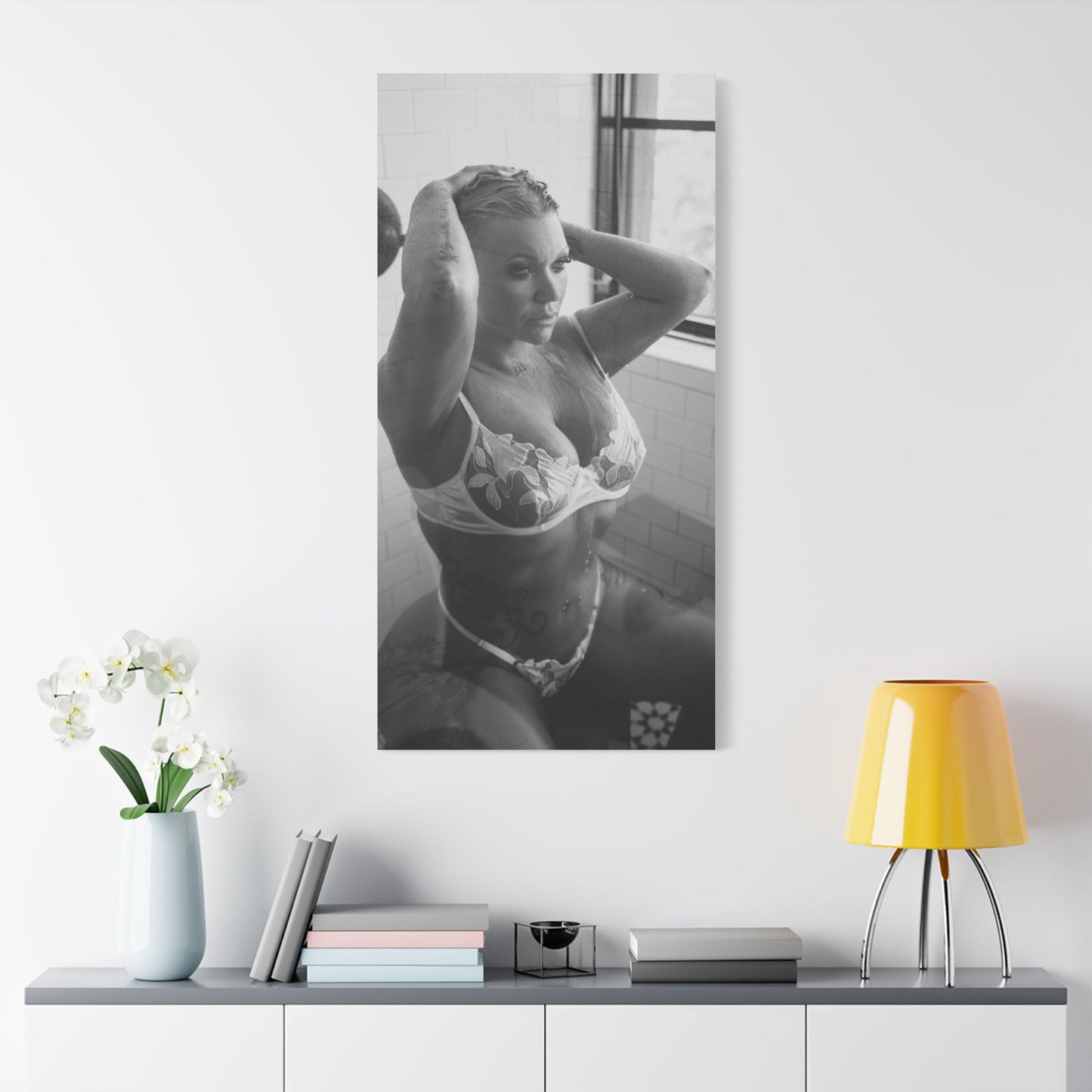 Canvas Print - Editorial Black and White Art