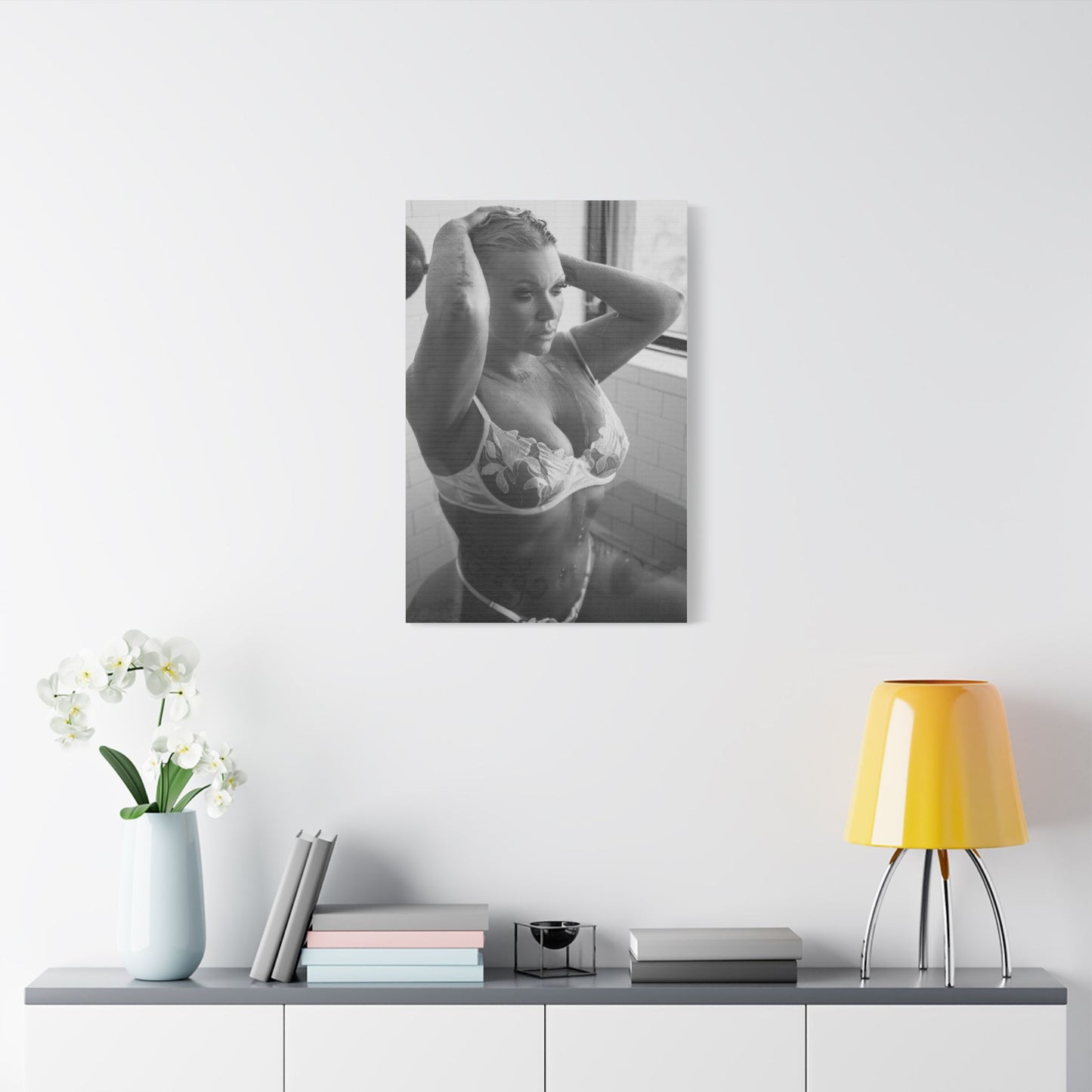 Canvas Print - Editorial Black and White Art