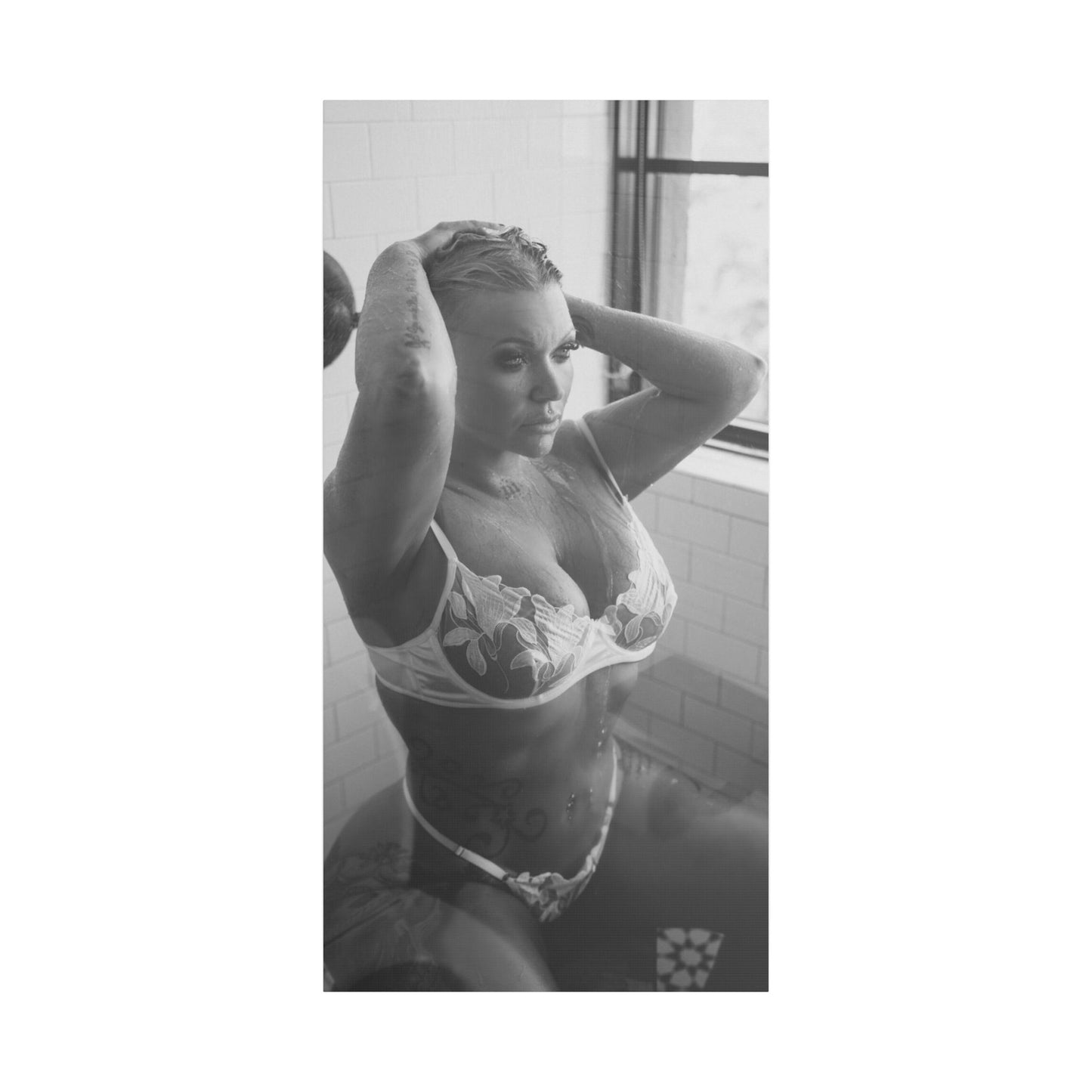 Canvas Print - Editorial Black and White Art