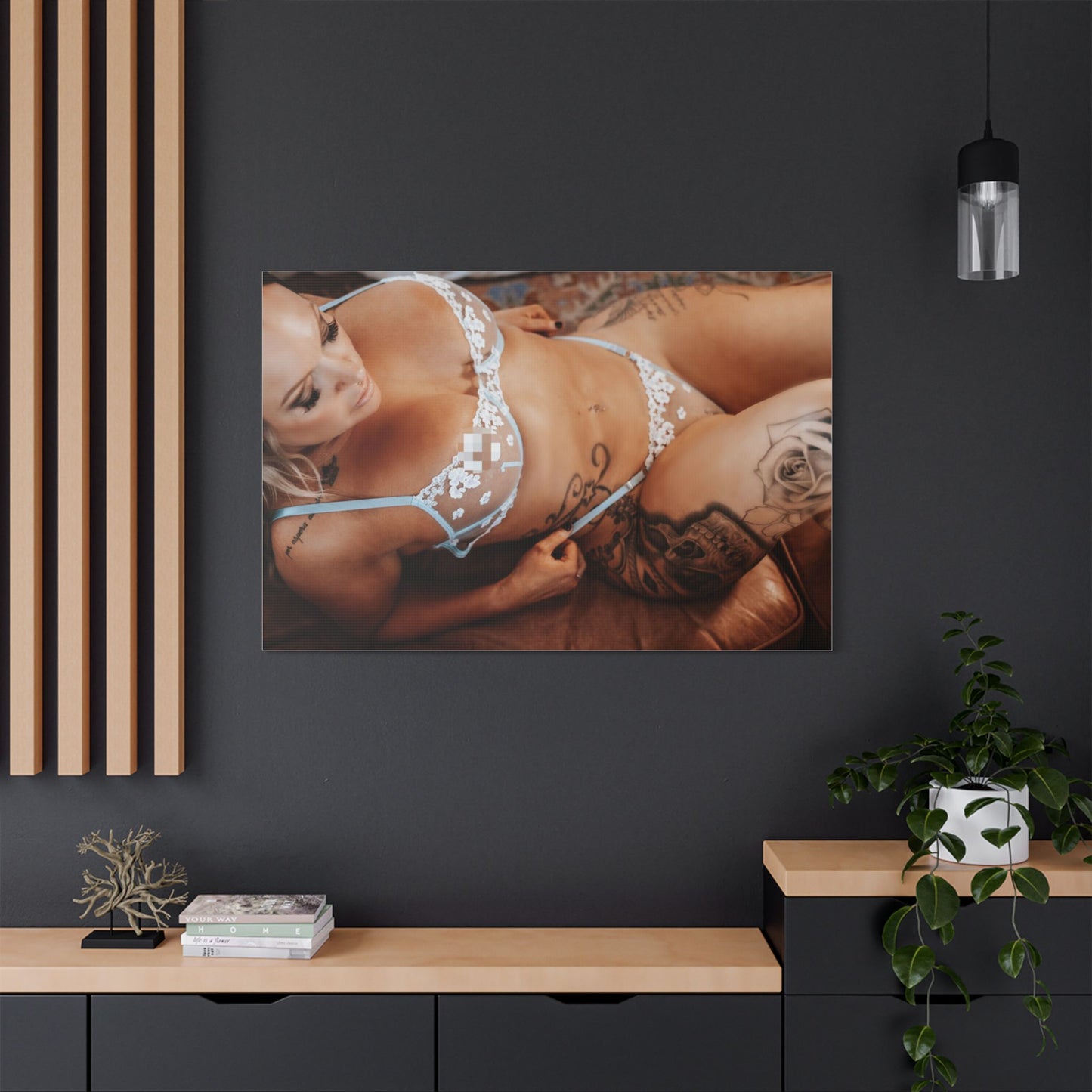 Satin Canvas Lingerie