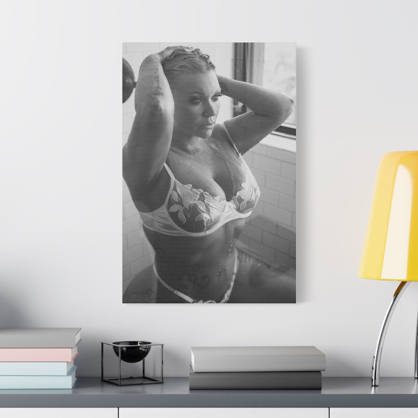 Canvas Print - Editorial Black and White Art