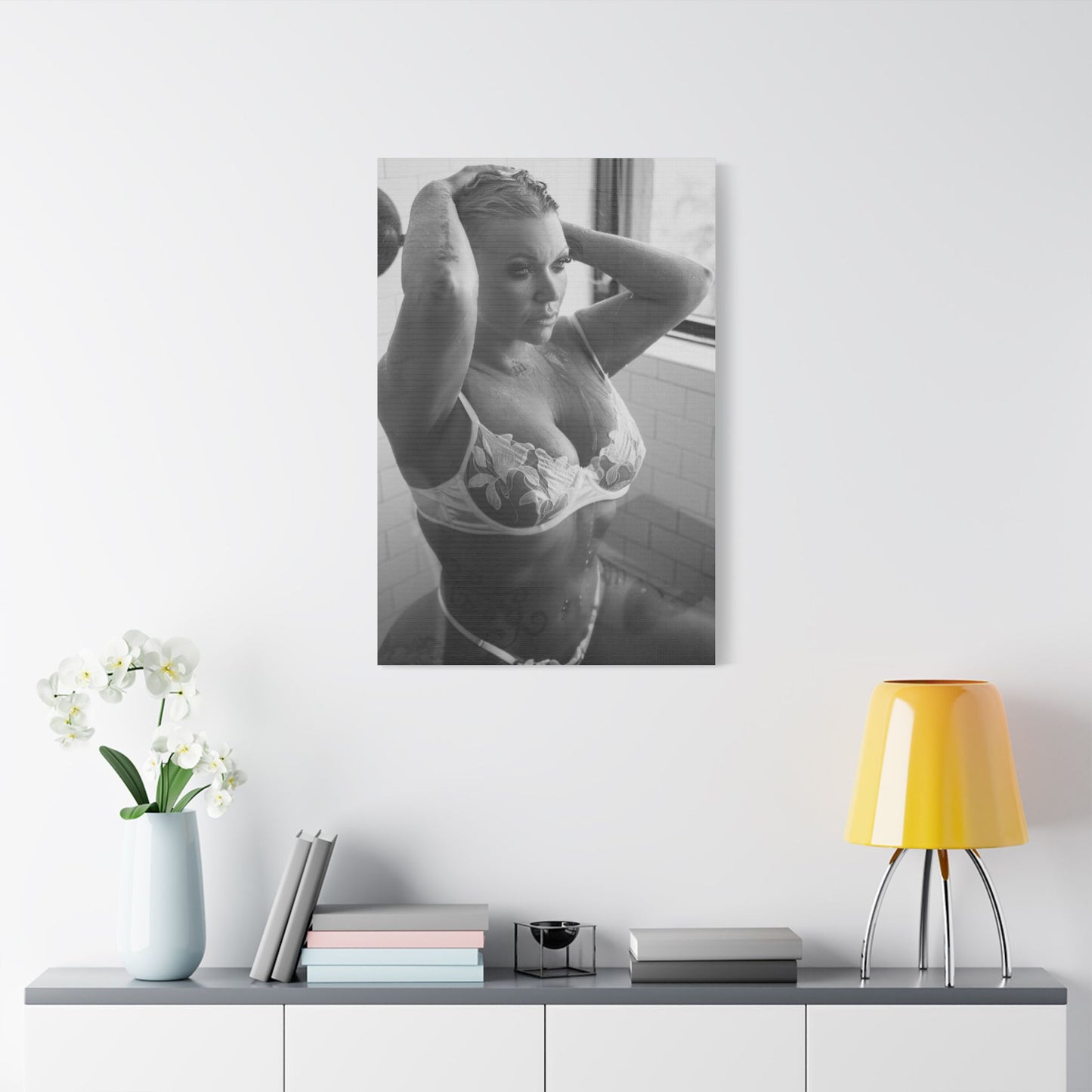 Canvas Print - Editorial Black and White Art