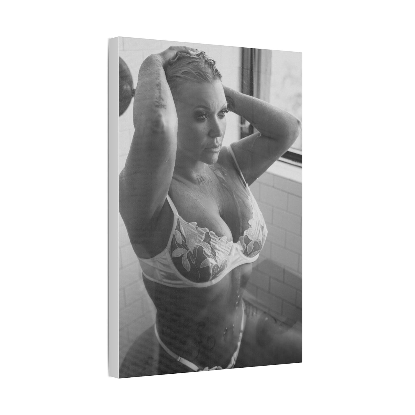 Canvas Print - Editorial Black and White Art
