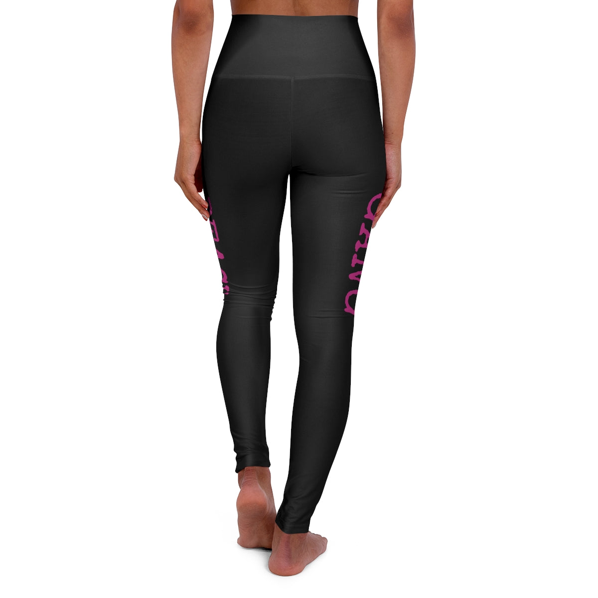 Peach Gang High Waisted Yoga Leggings